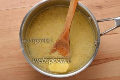 Каша пшённая с топлёным маслом 