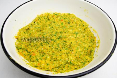 Пшённые котлеты с морковью и шпинатом