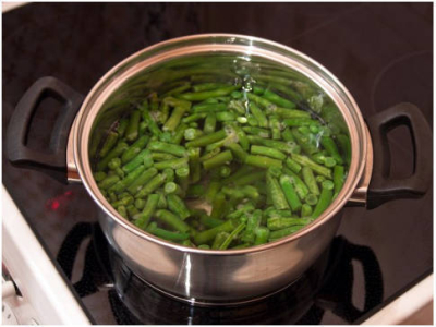 Салат из стручковой фасоли