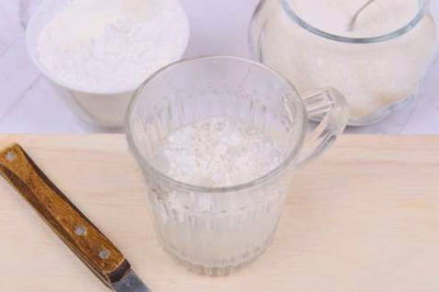 Кисель из замороженных ягод и крахмала