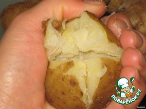 Запеченный картофель &laquo;Чесночно-сырный&raquo;