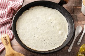 Блины на минеральной воде 
