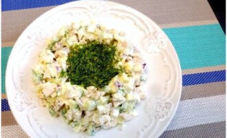 Салат &laquo;Гнездо глухаря&raquo; классический