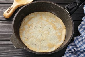Блины с красной рыбой 
