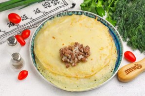 Фаршированные блинчики 