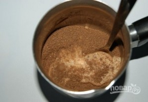 Глазурь из какао и молока 
