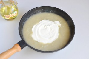 Соус сметанный с луком 