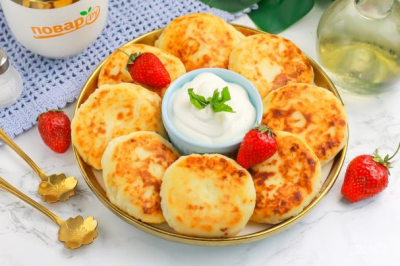 Вкусные сырники 